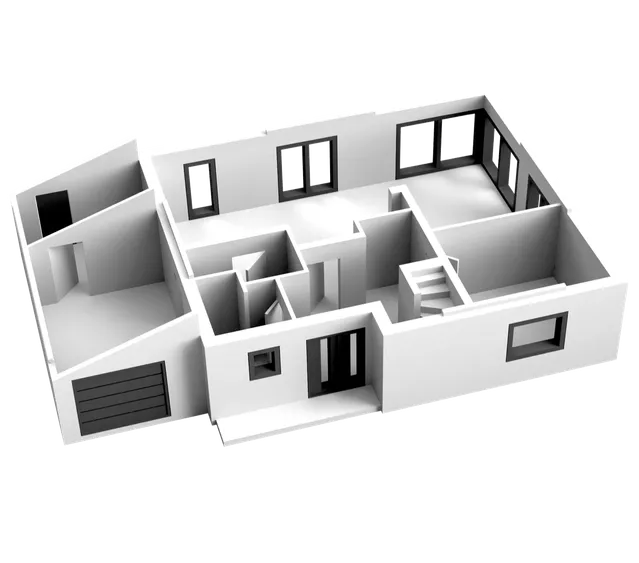 Unsere Experten erstellen ein digitales 3D Modell deiner Grundrisse