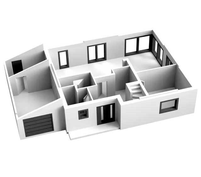 Unsere Experten erstellen ein digitales 3D Modell deiner Grundrisse Unsere Experten erstellen ein digitales 3D Modell deiner Grundrisse